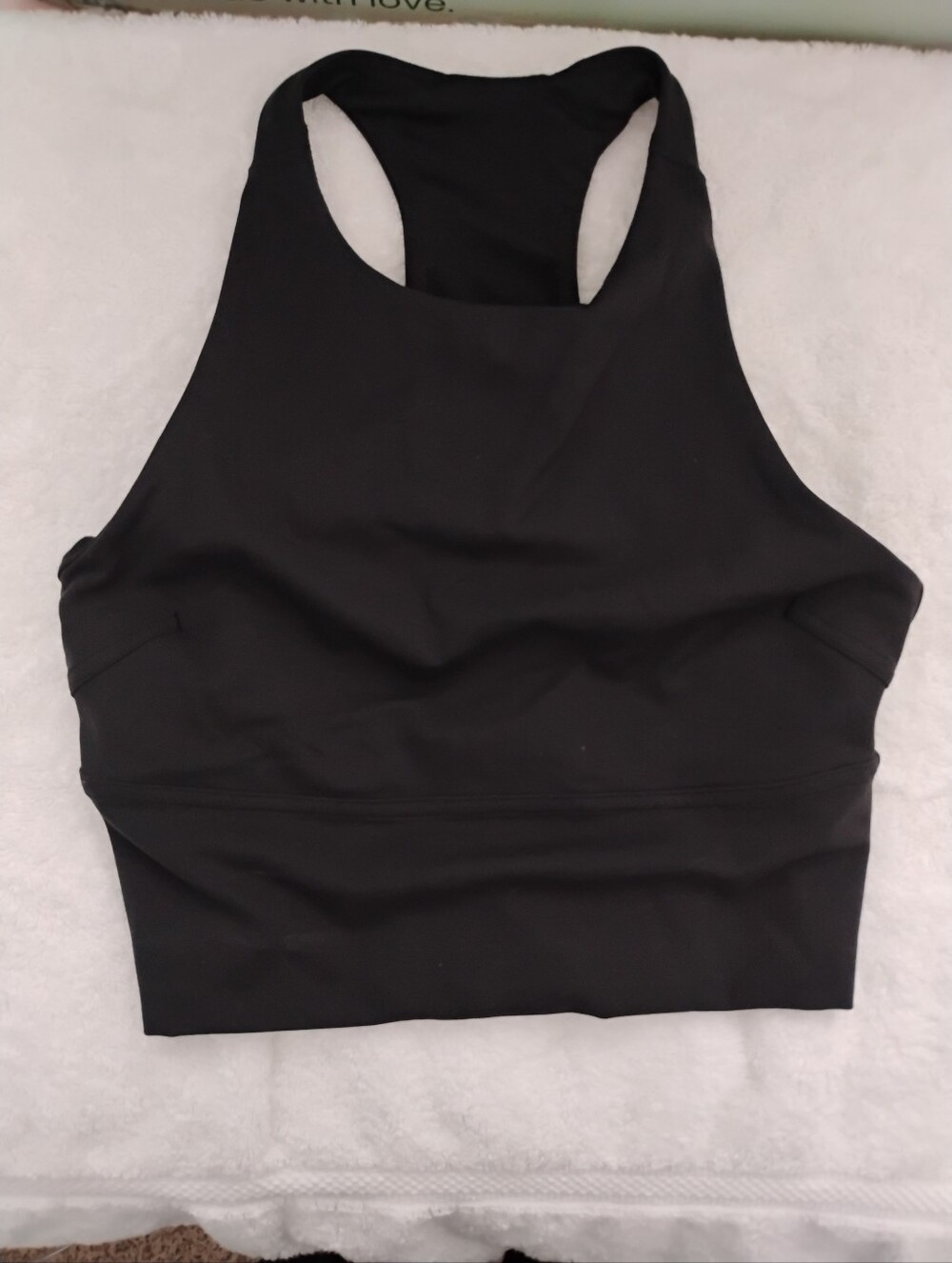 Lululemon Black Racerback Sports Bra